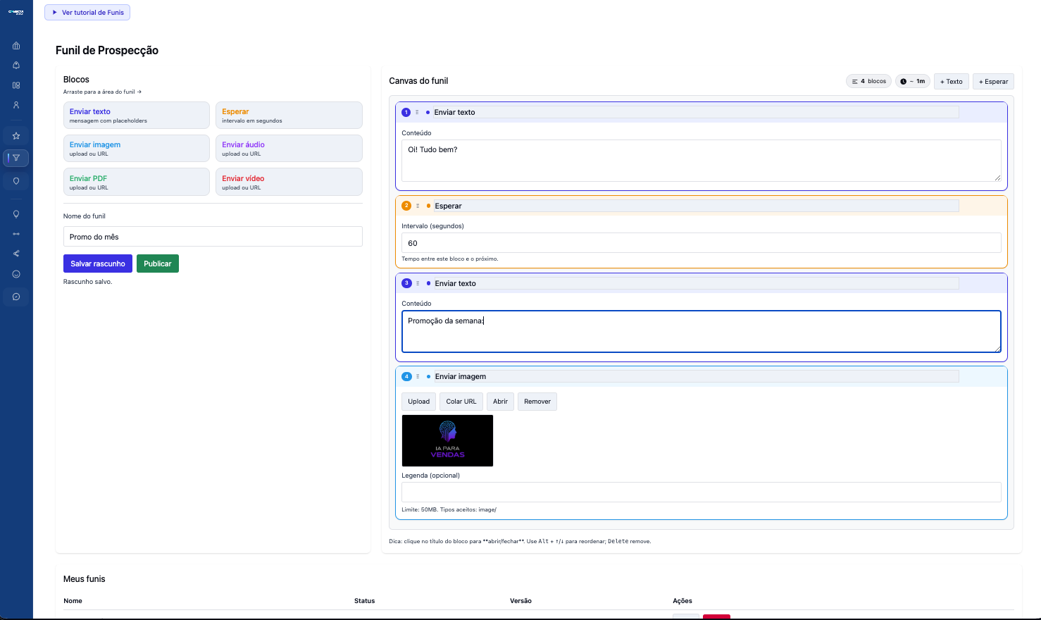 CRM e Follow-Up do ConectaFlow